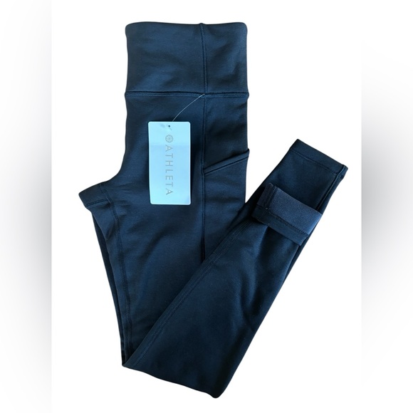 NWT Athleta Fleece Lined Stash High Rise Legging - Picture 10 of 11